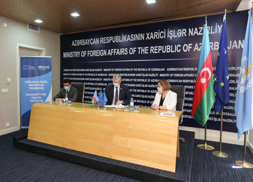 Avropa İttifaqı və ÜST Azərbaycanda COVID-19-la ön cəbhədə mübarizəni zəruri tibbi ləvazimatlarla dəstəkləyir