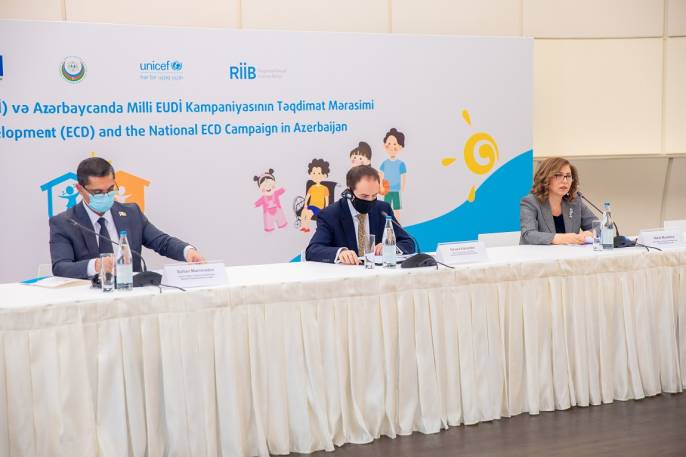 “Erkən Uşaqlıq Dövrü İnkişafı (EUDİ) və Azərbaycanda Milli EUDİ Kampaniyası”nın təqdimat mərasimi keçirilib