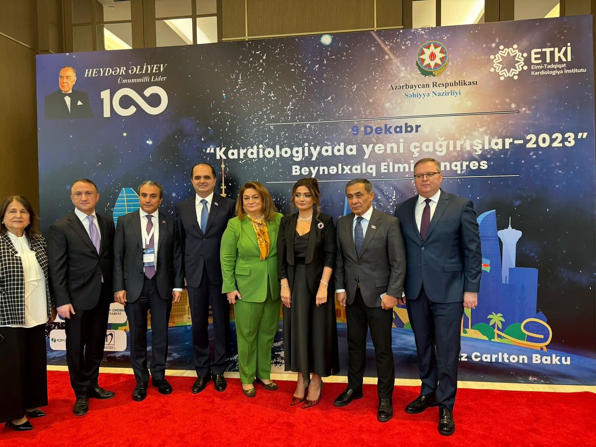 “Heydər Əliyev İli” çərçivəsində Səhiyyə Nazirliyinin Kardiologiya İnstitutu tərəfindən Beynəlxalq elmi konqres keçirilib