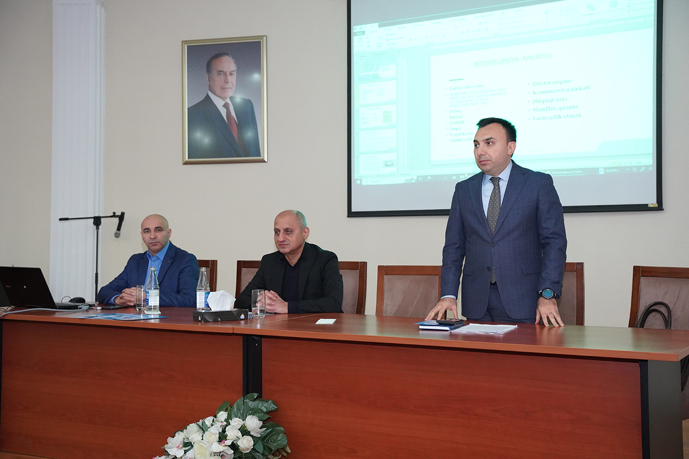 Korrupsiyaya qarşı mübarizə mövzusunda təlimlər keçirilib