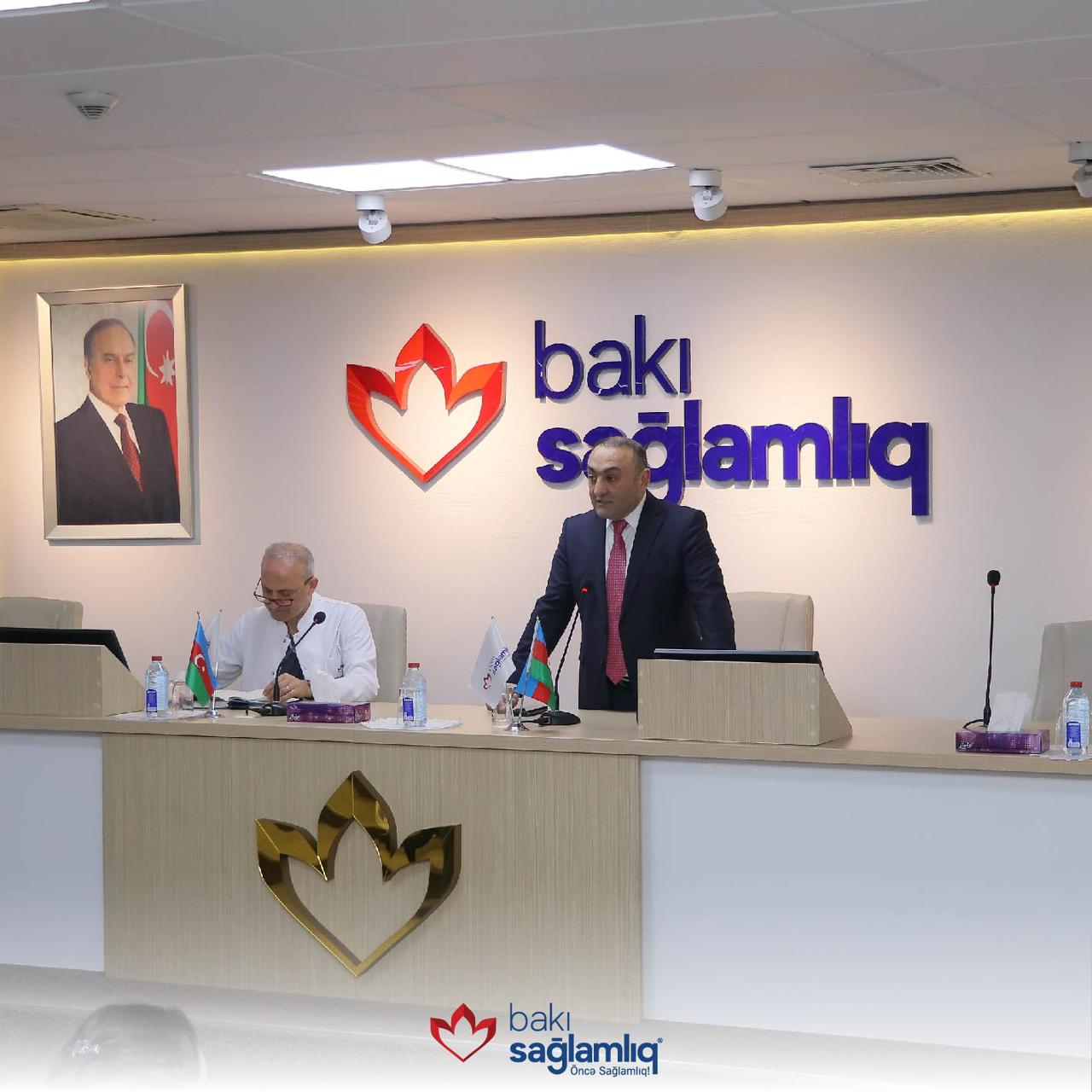 Bakı Sağlamlıq Mərkəzində ənənəvi olaraq keçirilən, ötən ayın yekunlarına dair növbəti aylıq hesabat iclası baş tutdu