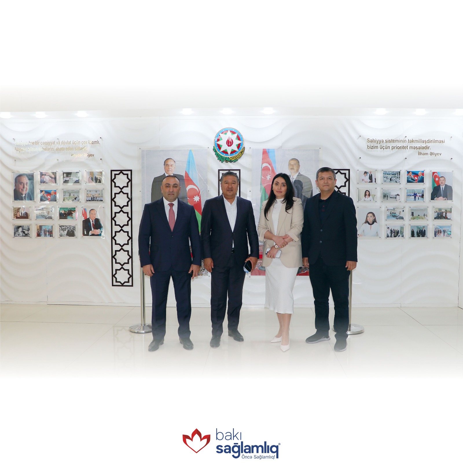 Səmərqənd Dövlət Tibb Universitetinin rektoru, tibb elmləri doktoru, professor Rizaev Jasur Alimdjanoviç və universitetin Elm və İnnovasiyalar üzrə prorektoru, tibb elmləri doktoru, professor Kubaev Aziz Saidalimoviç Bakı Sağlamlıq Mərkəzinin qonağı olub