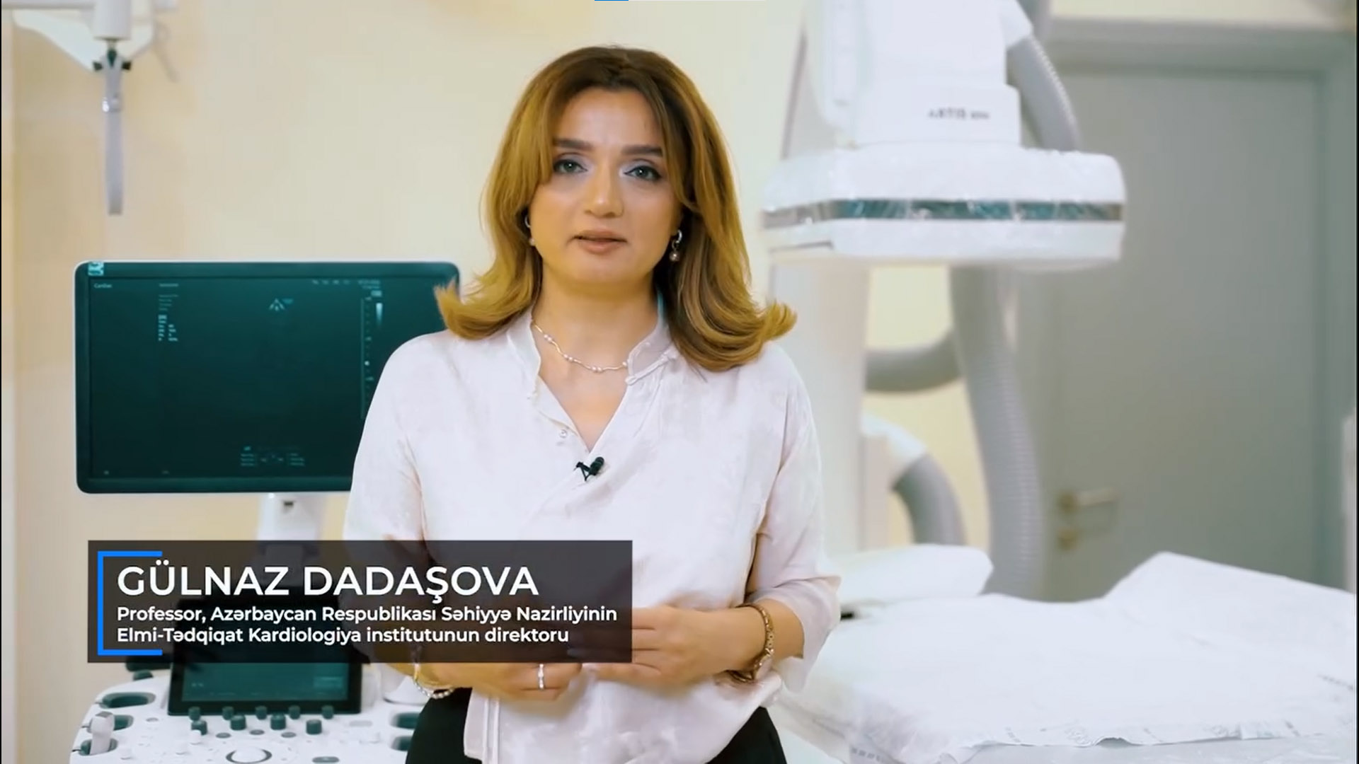 Elmi-Tədqiqat Kardiologiya İnstitutunun direktoru, professor Gülnaz Dadaşova – VİDEO