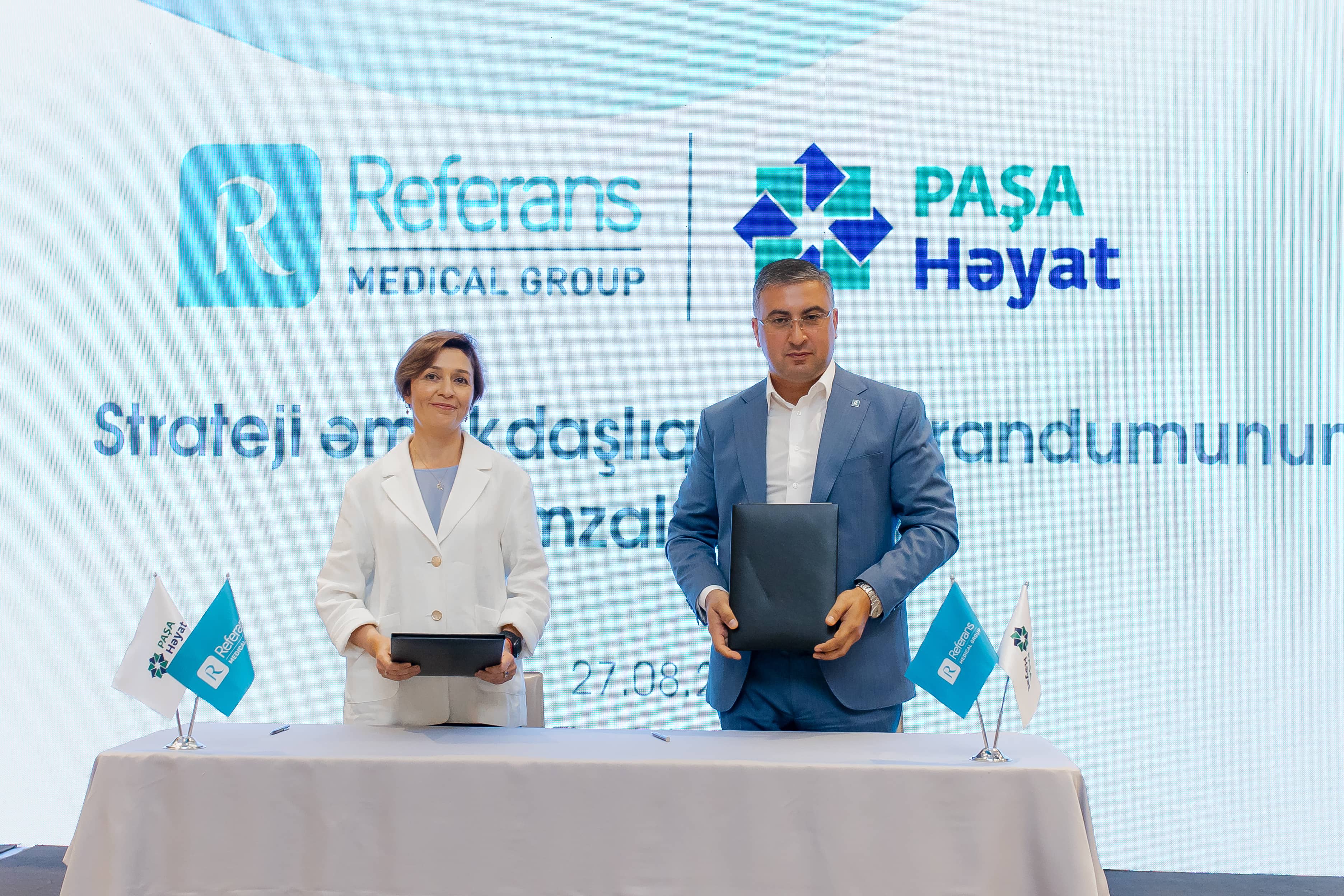 “Referans Medical  Group” və “PAŞA Həyat Sığorta” “TezSağal” məhsulunu  təqdim etdi