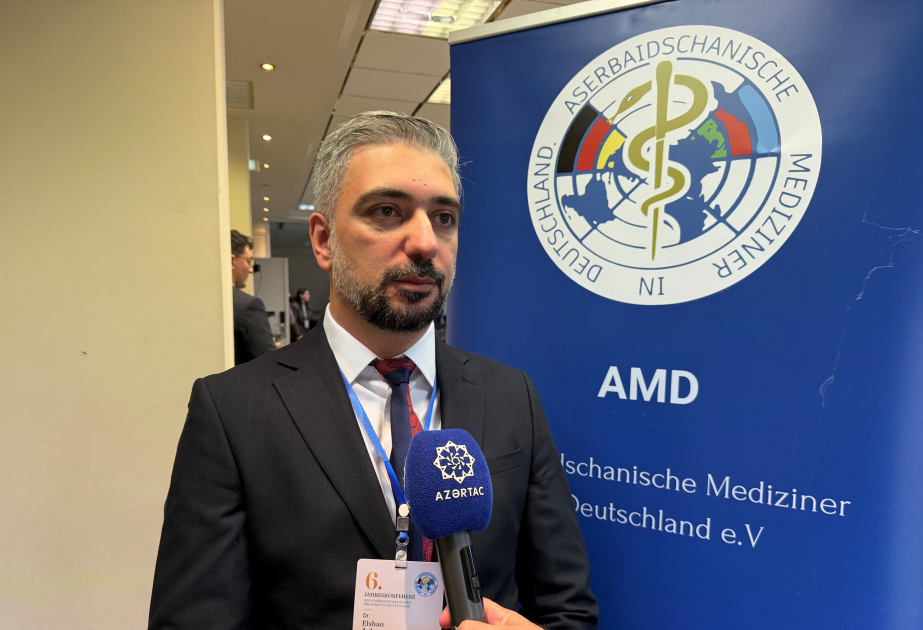 Elşən Ağayev: Almaniya Azərbaycanlı Tibb İşçiləri Birliyinin məqsədi Azərbaycan səhiyyəsinin inkişafına töhfə verməkdir